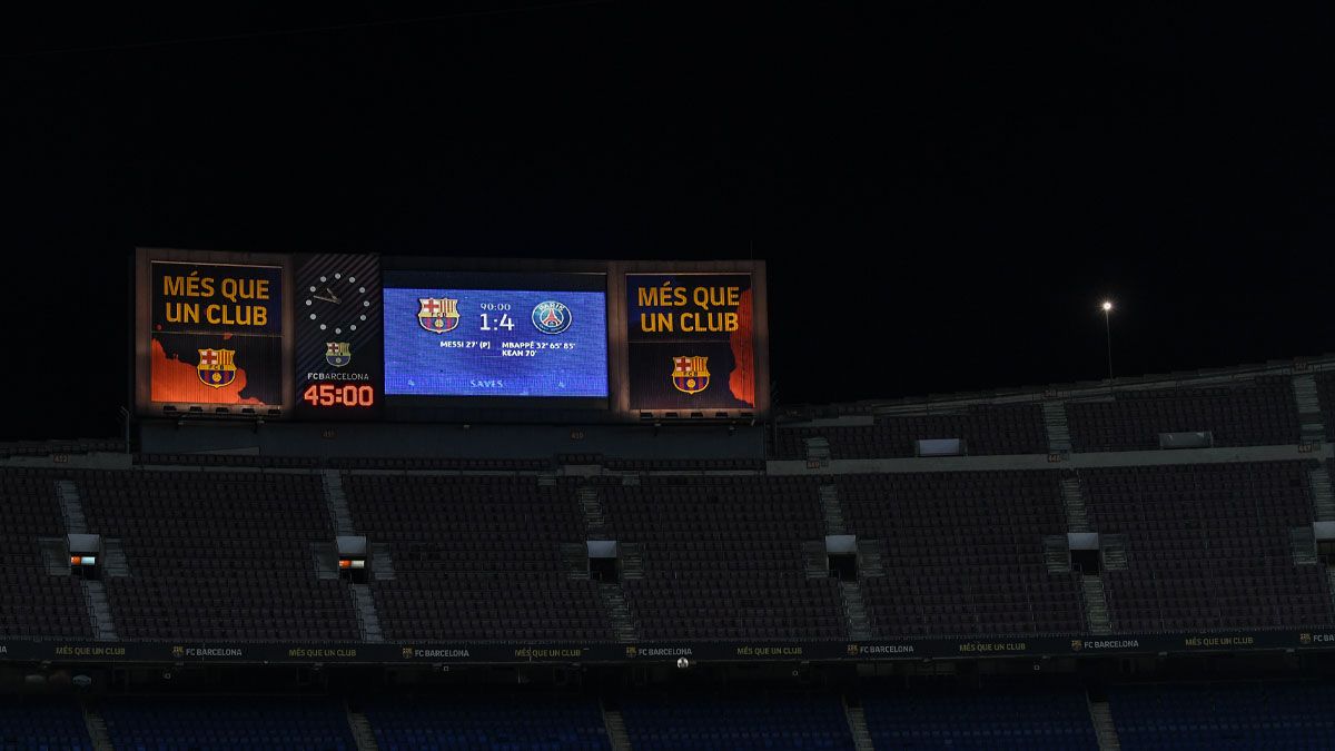 The millions that did not win the Barça by fault of the Camp Nou