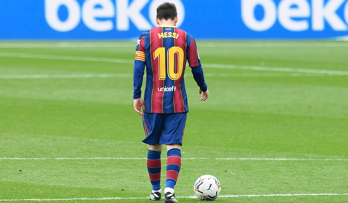 Messi, in the commitment in front of the Cádiz