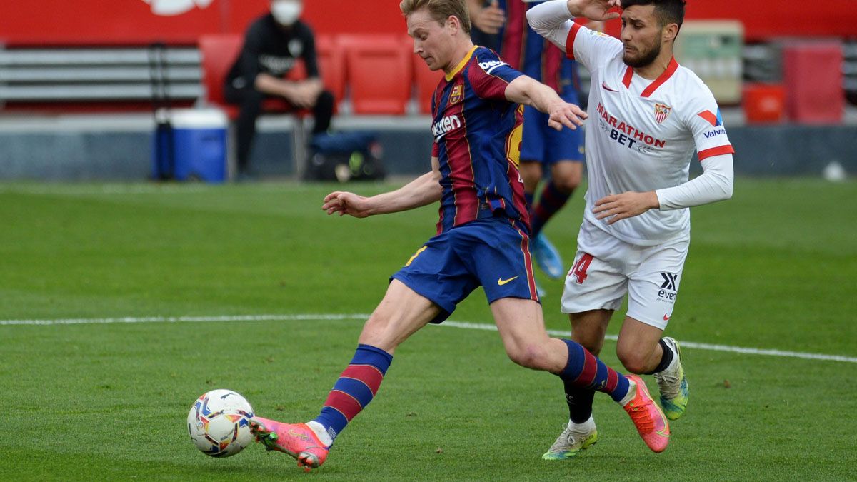 Messi y de Jong, las cartas para repetir la dosis y superar al Sevilla en Copa del Rey