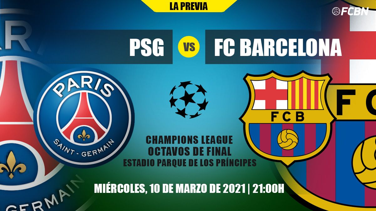 Todo lo que necesitas saber del PSG-FC Barcelona de Champ...