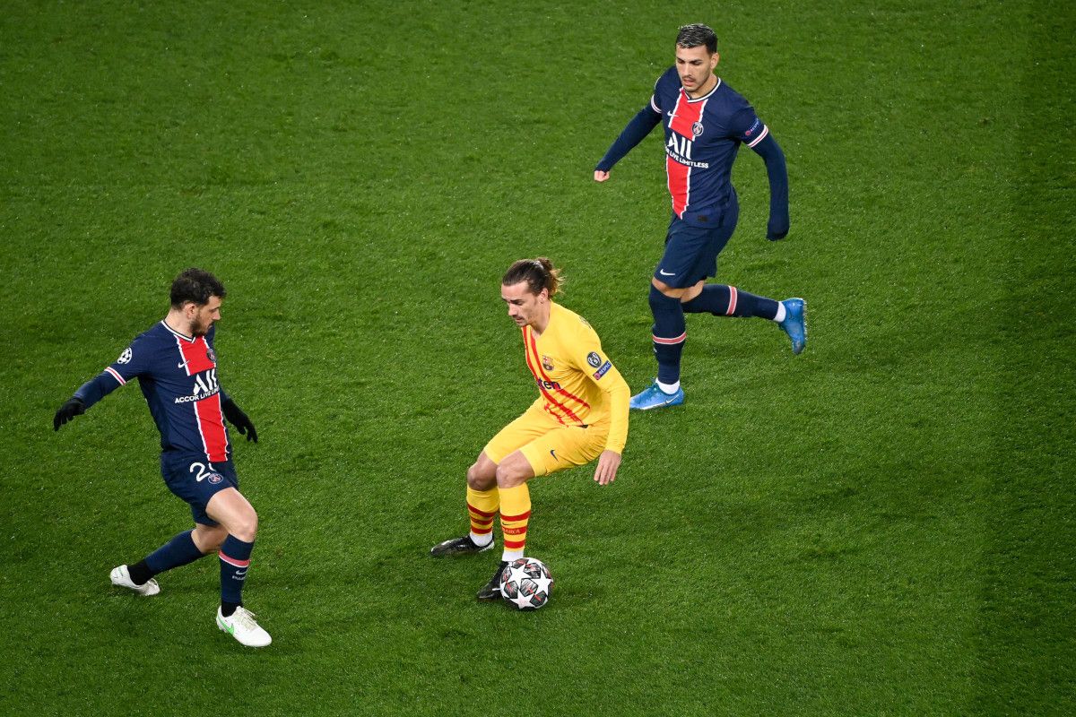 Griezmann In the party against the PSG