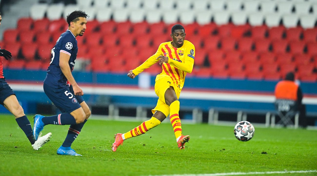 Ousmane Dembélé Shoots in one of his occasions