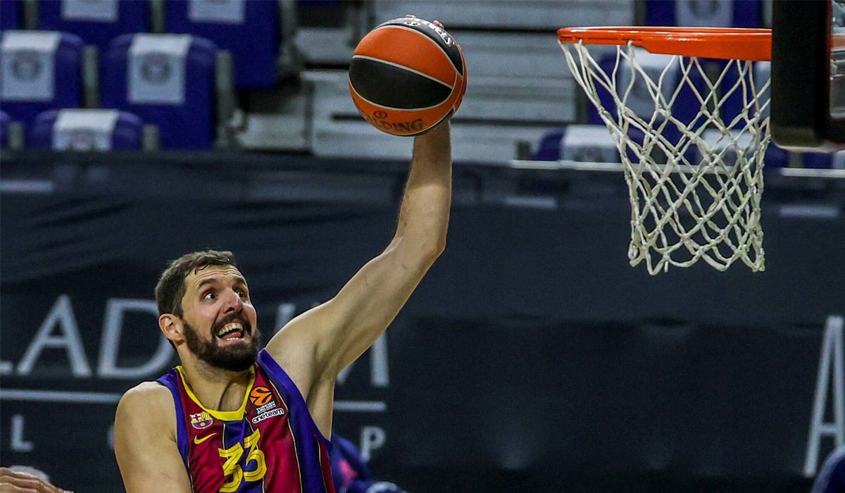 Mirotić, en el Clásico de la Euroliga