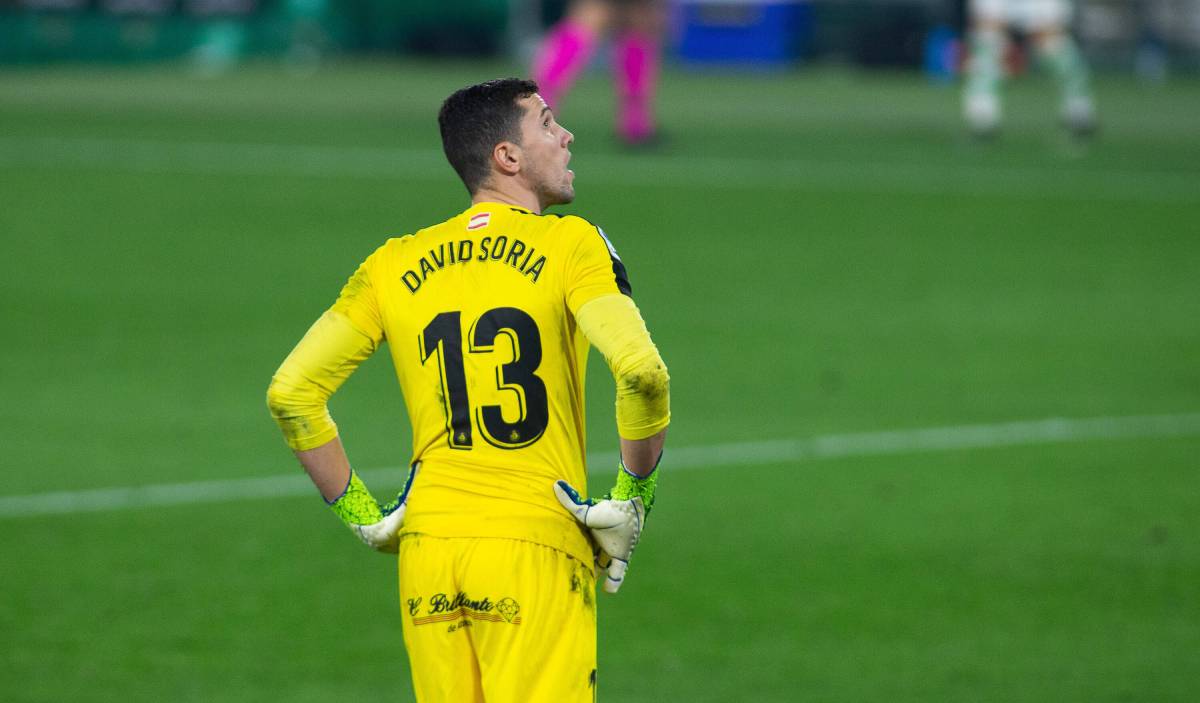 David Soria, goalkeeper of the Getafe