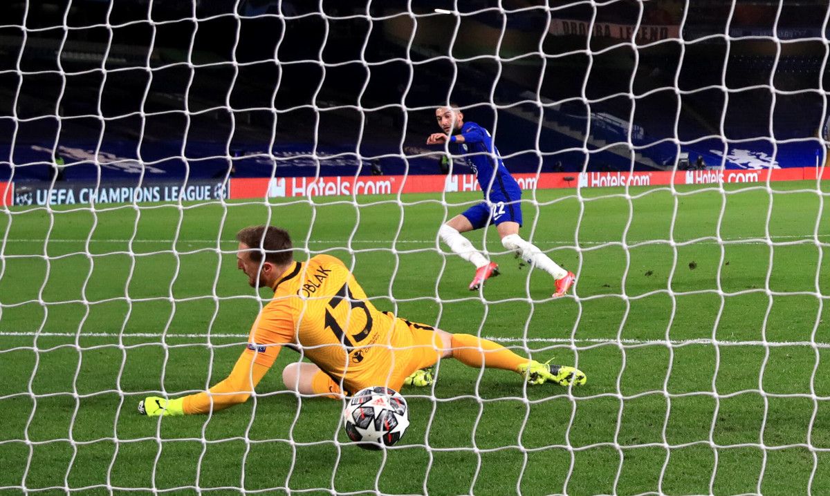 Ziyech anota el primer gol del Chelsea al Atlético
