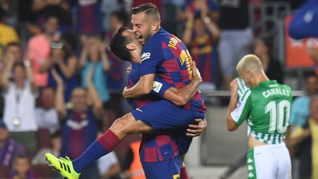 Sergio Busquets y Jordi Alba, más vigentes que nunca