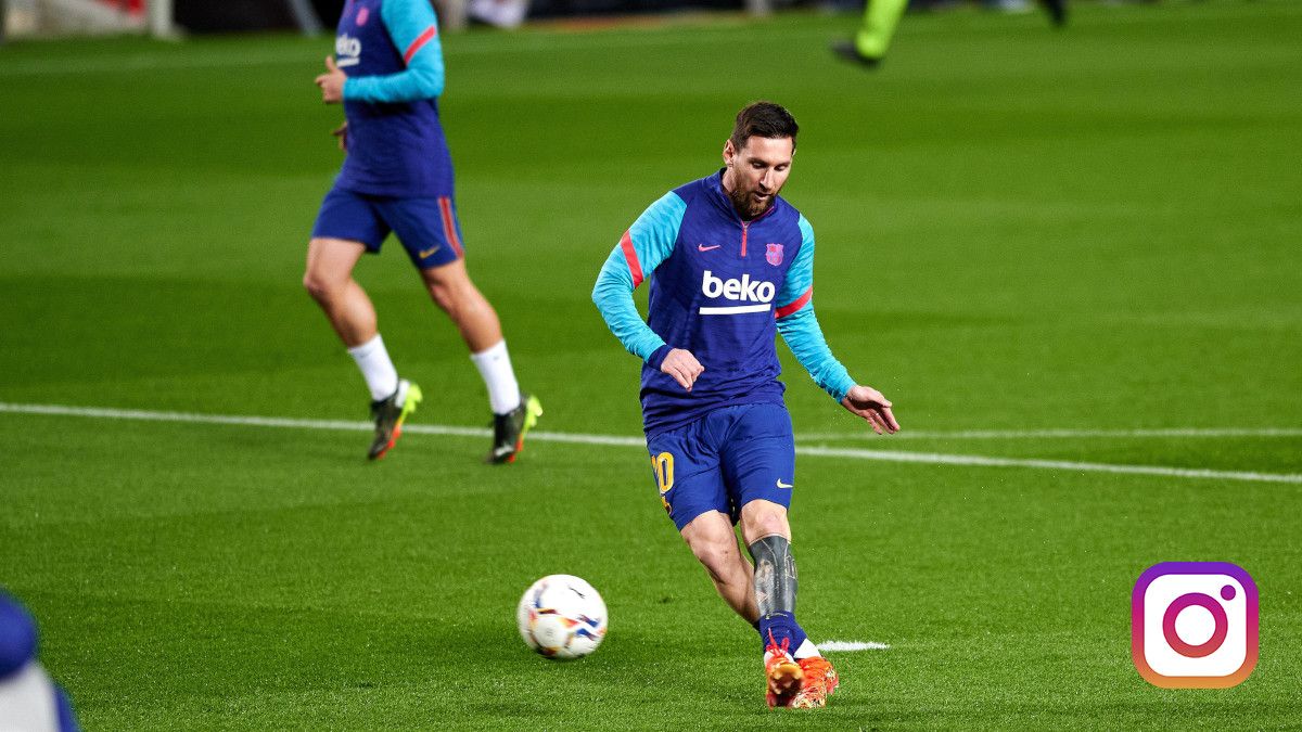 Messi already began to train and the Barcelona announced it in his networks