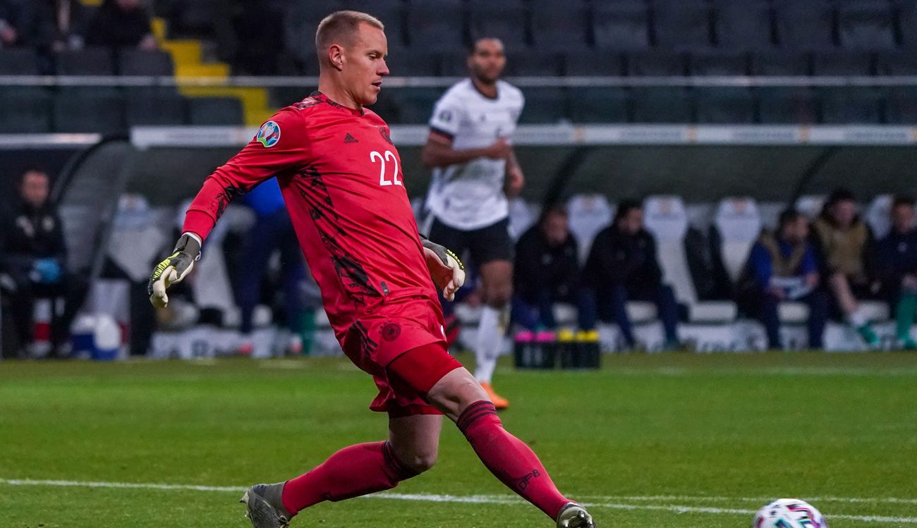 Ter Stegen en su último partido con Alemania en año y medio