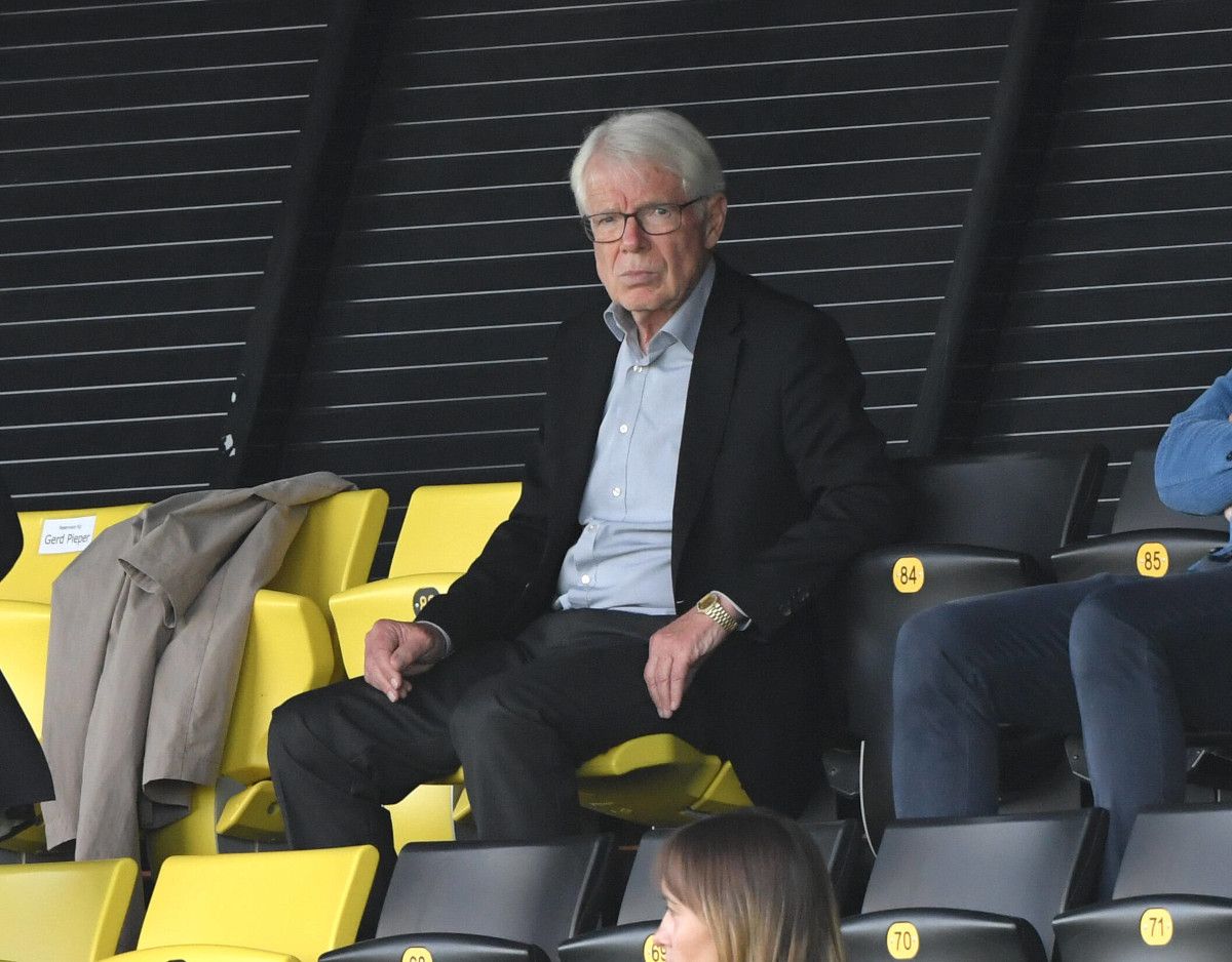 El presidente del Borussia Dortmund Reinhard Rauball