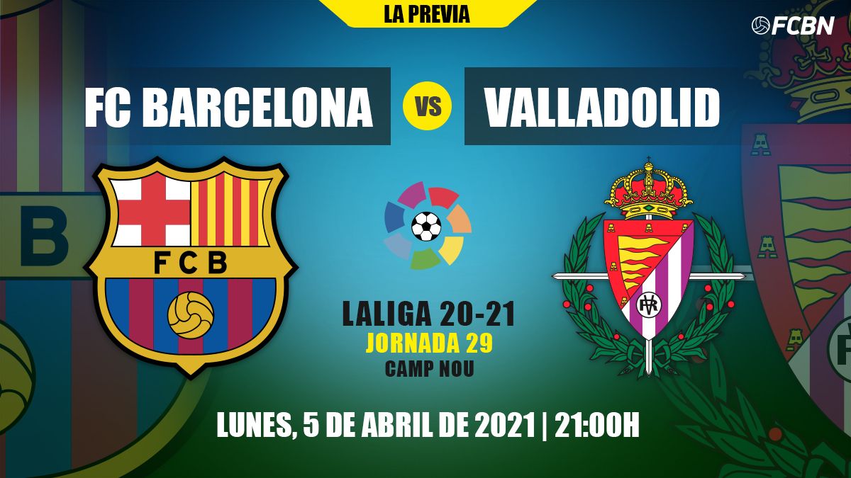 Previous of the FC Barcelona-Valladolid of LaLiga