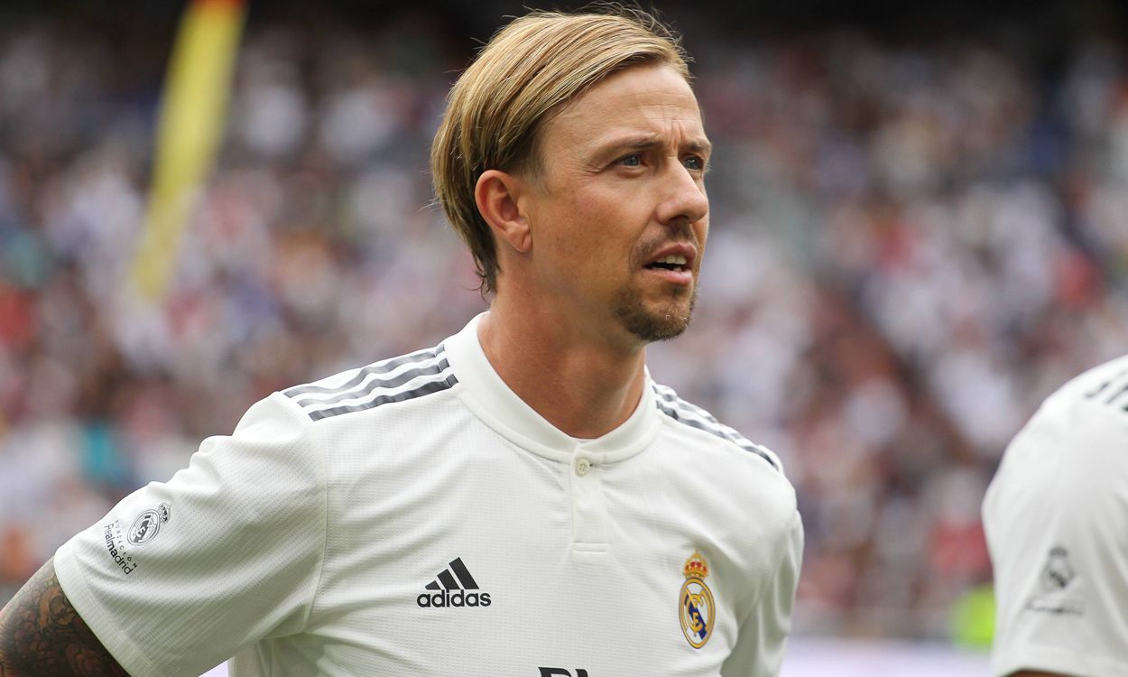 Guti en un partido de leyendas