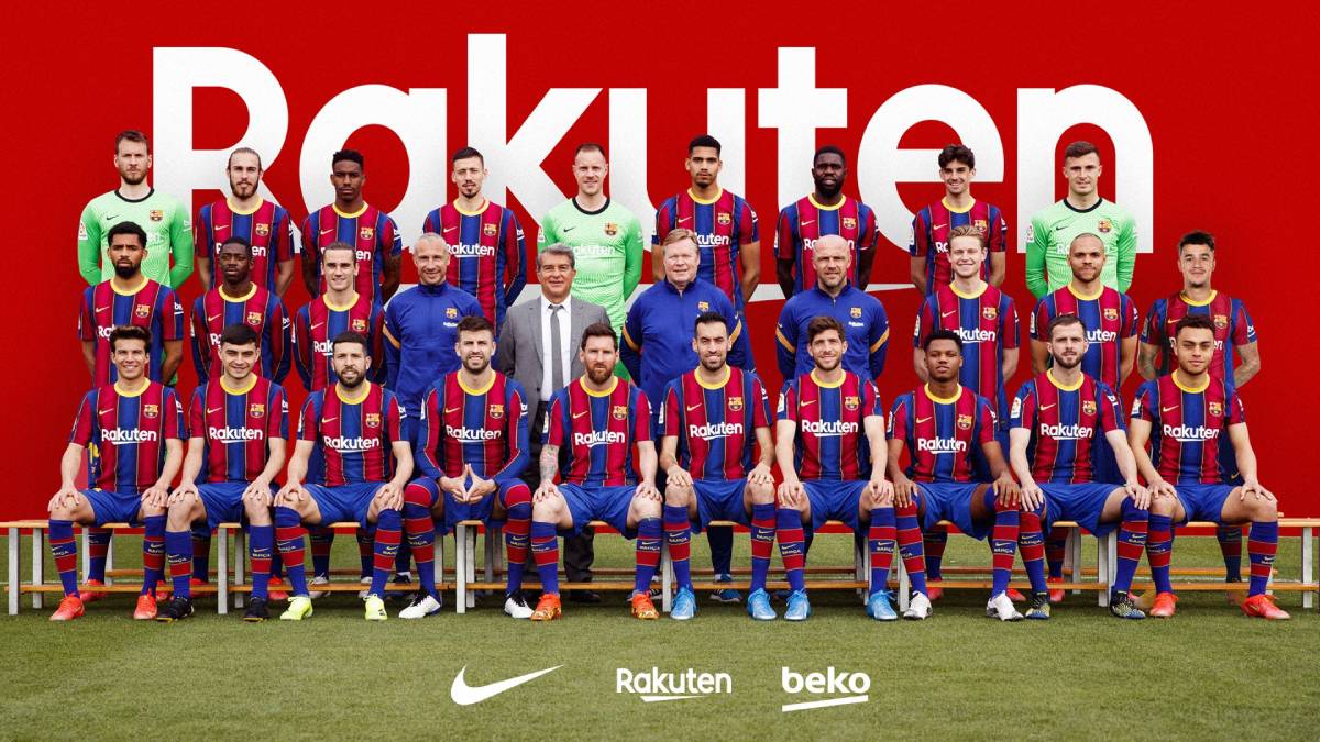 Official photo of the FC Barcelona for the season 2020-21 (FC BARCELONA)