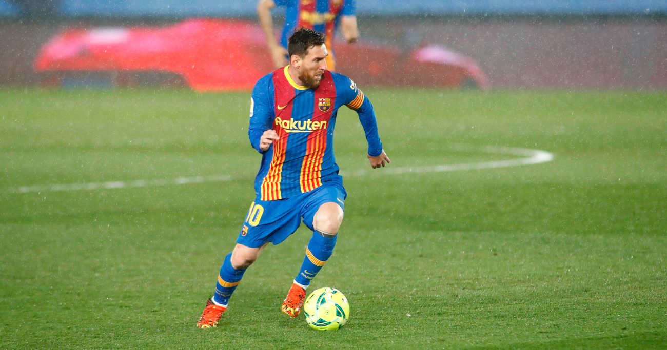 Leo Messi in the Classical against the Madrid