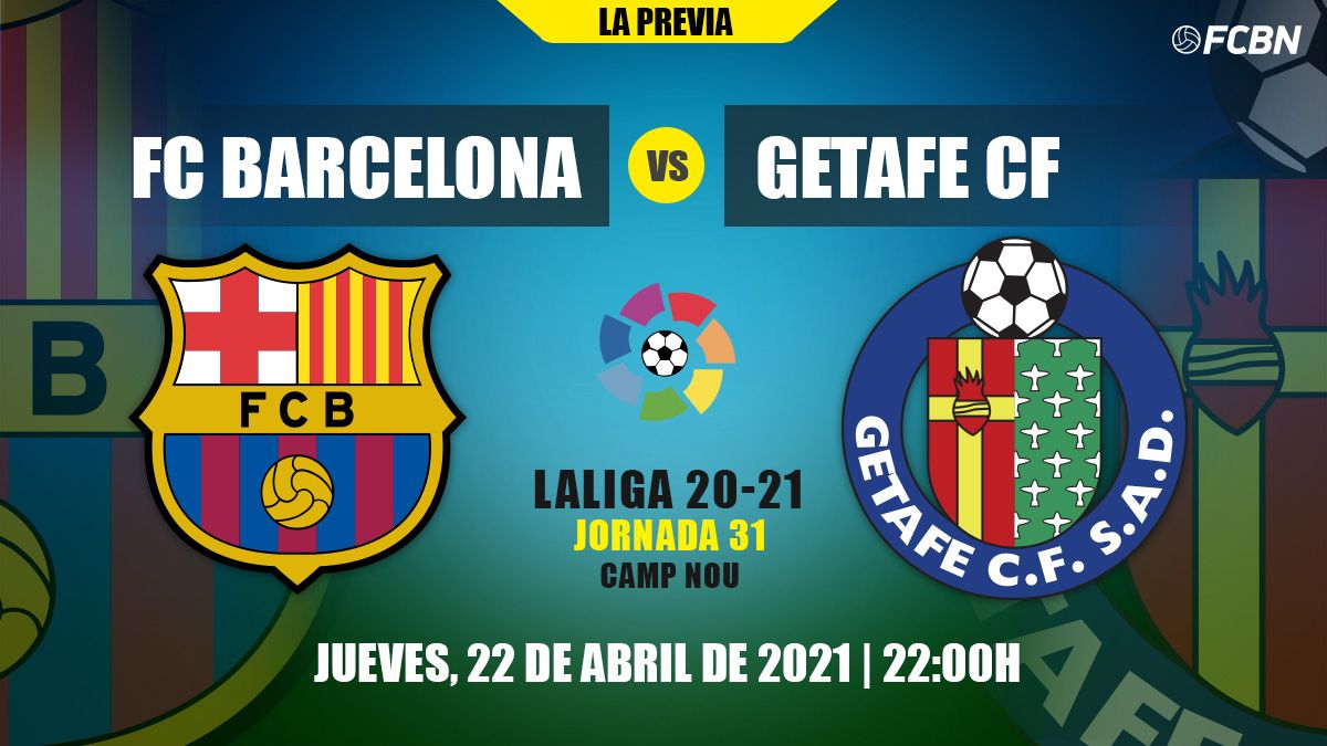 Previous of the FC Barcelona-Getafe of League