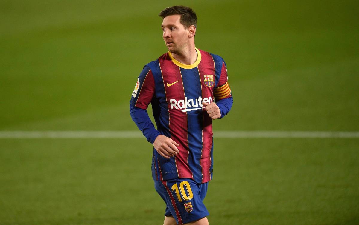 Lionel Messi, captain of the FC Barcelona