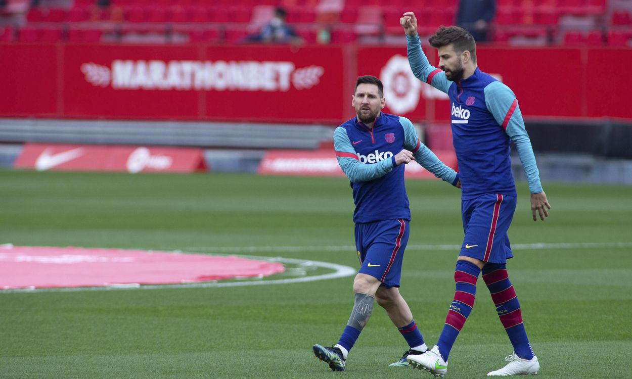 Messi y Piqué acumulan 500 partidos juntos