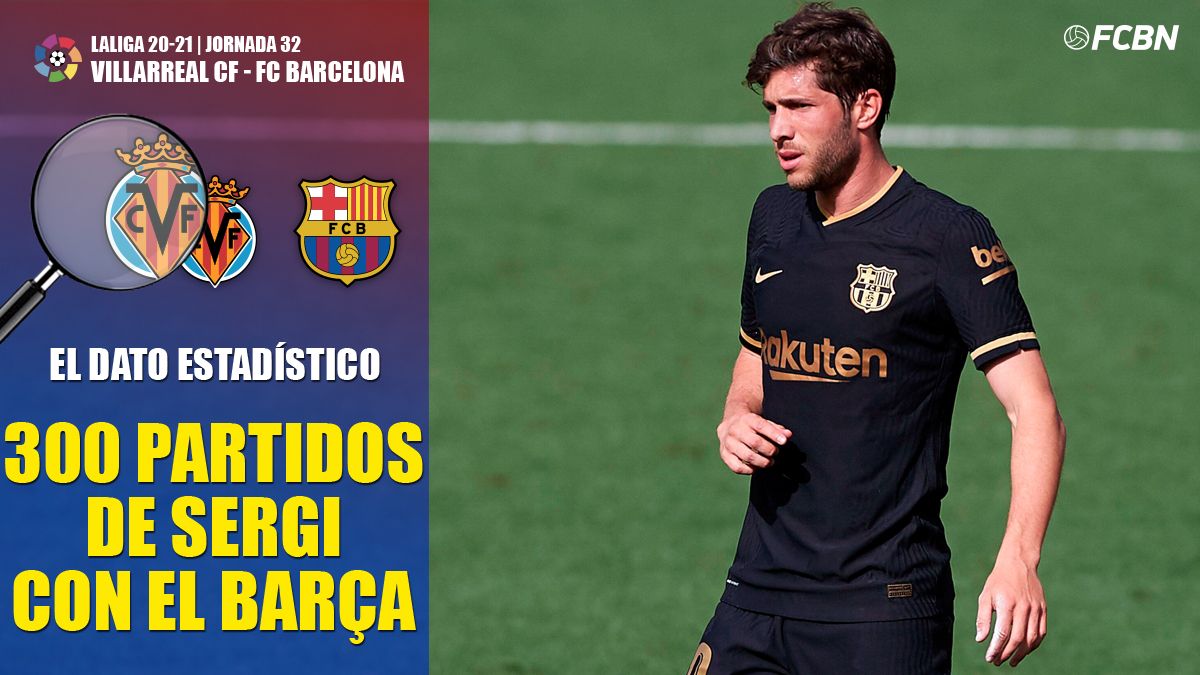 sergi roberto 300 partidos como culé