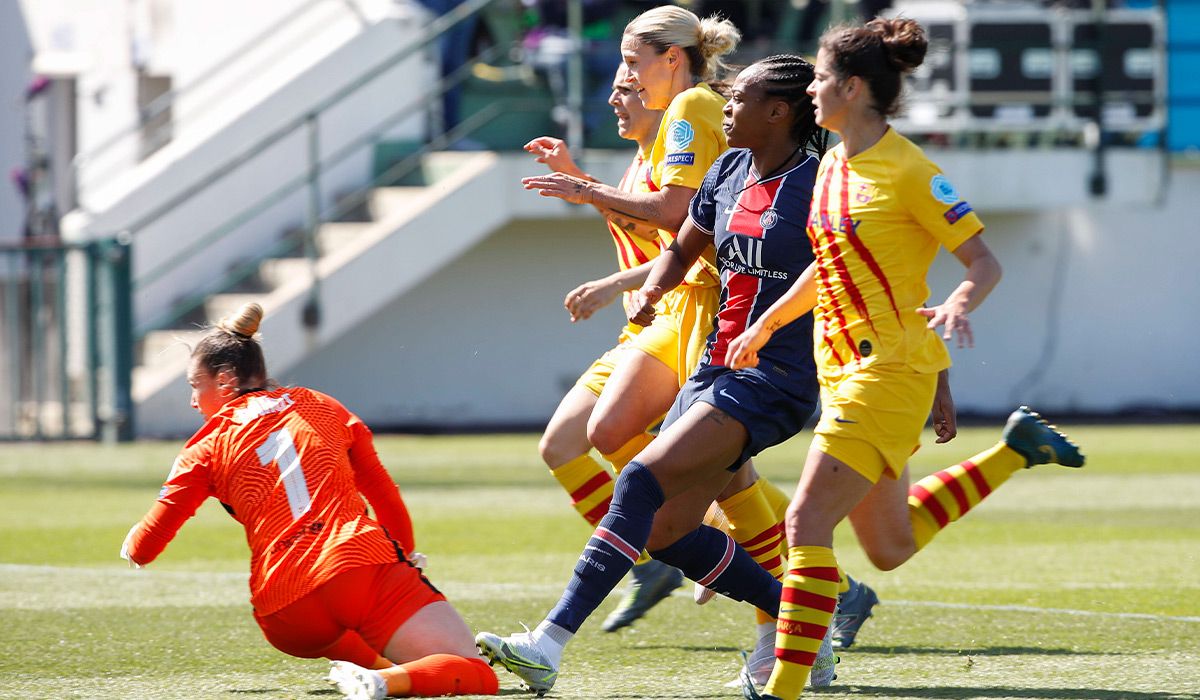 Barça and PSG in the Champions feminine