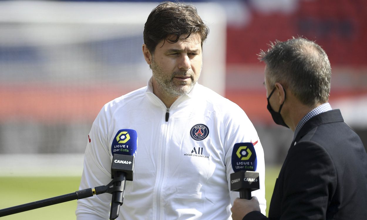 Pochettino en rueda de prensa