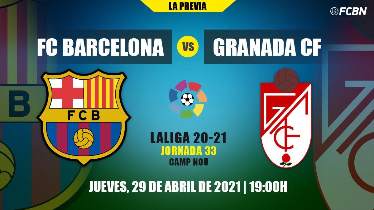 Previous of the FC Barcelona-Granada of League