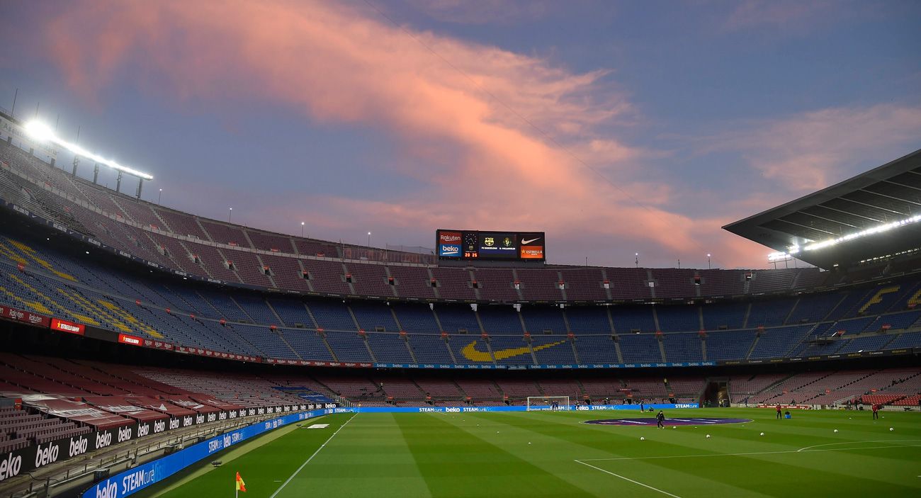 Camp Nou, stadium of the FC Barcelona
