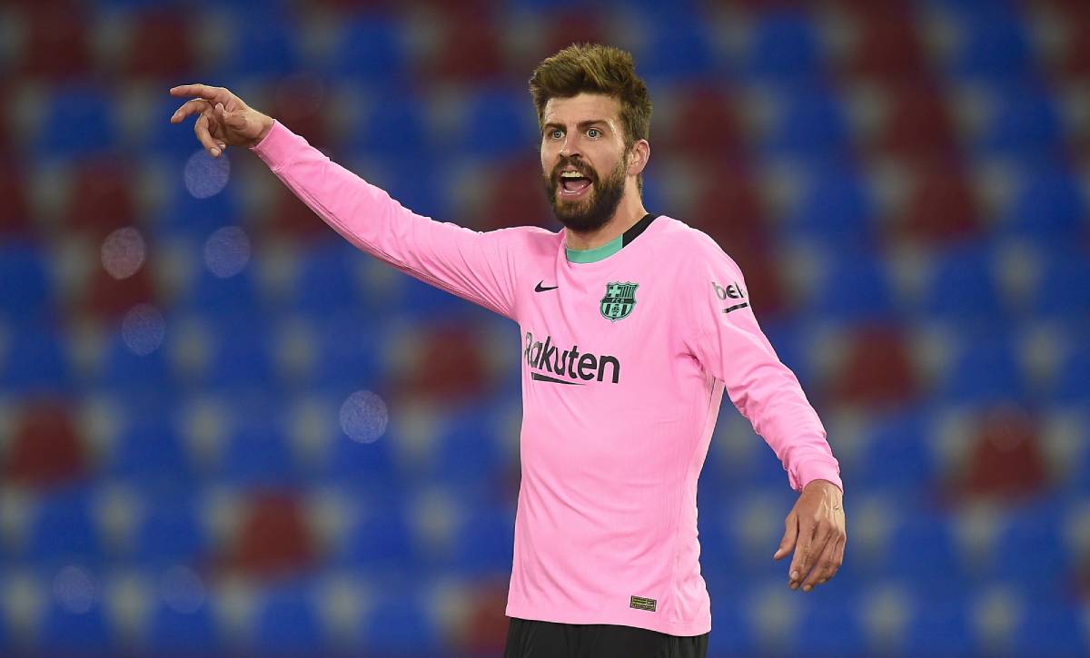 Gerard Piqué en el Levante Barça