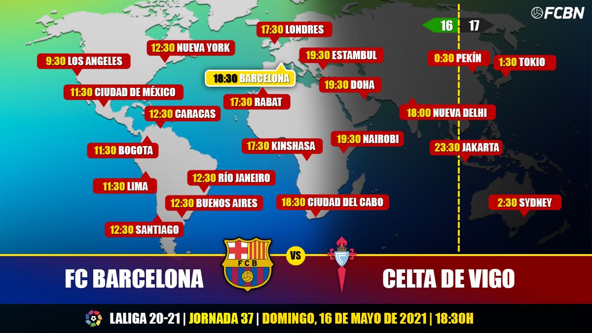 Schedules tv barcelona celta