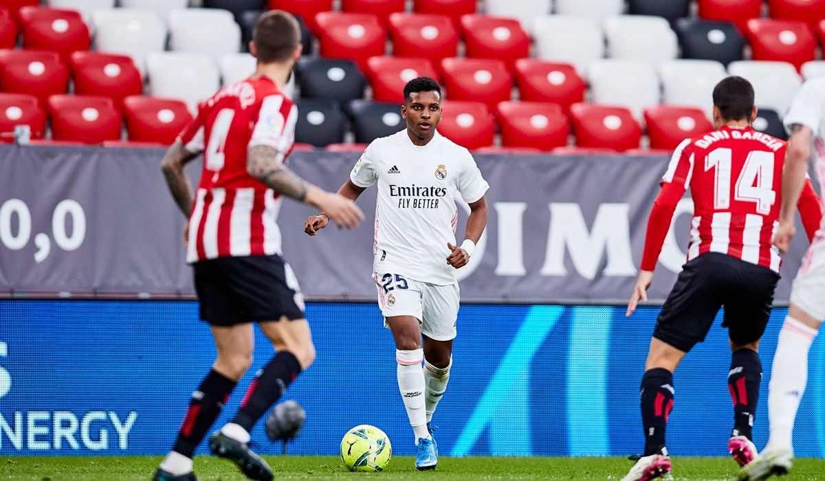 Commitment of the Real Madrid in front of the Athletic of Bilbao