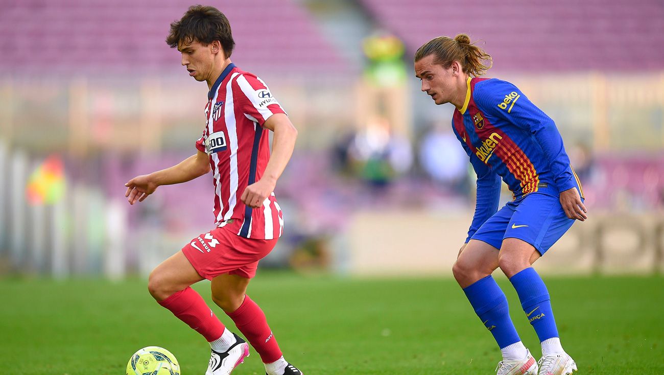 Griezmann Pursues to Joao Félix in the Barça-Athletic