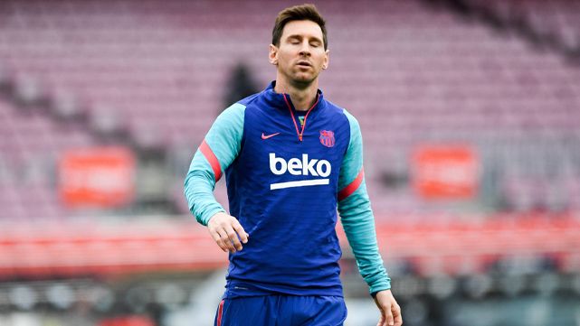 Messi devaluates  while the Barça follows working in his renewal