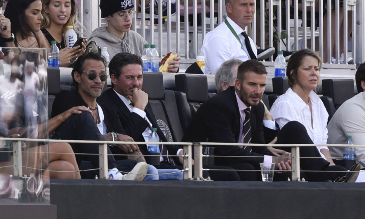 Beckham In the loge