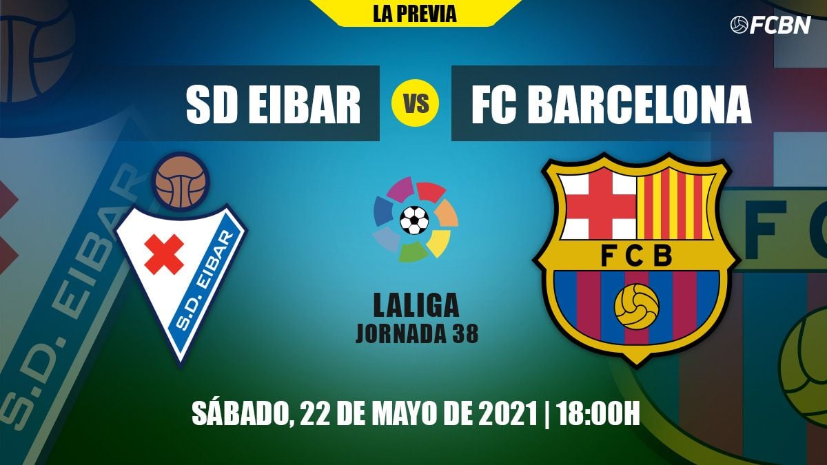 Previa del Eibar-FC Barcelona de LaLiga