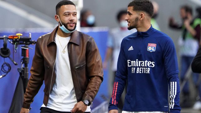 El enigmático mensaje de Aouar sobre el futuro de Depay