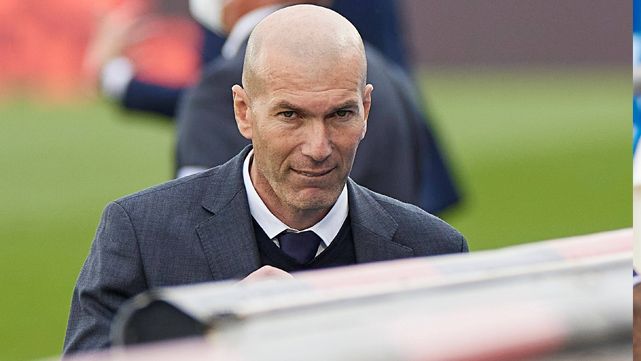 Zidane, ex técnico del Real Madrid