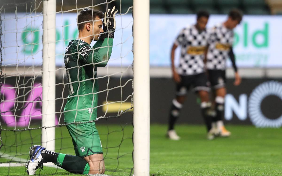 Leo Jardim, goalkeeper of the Boavista