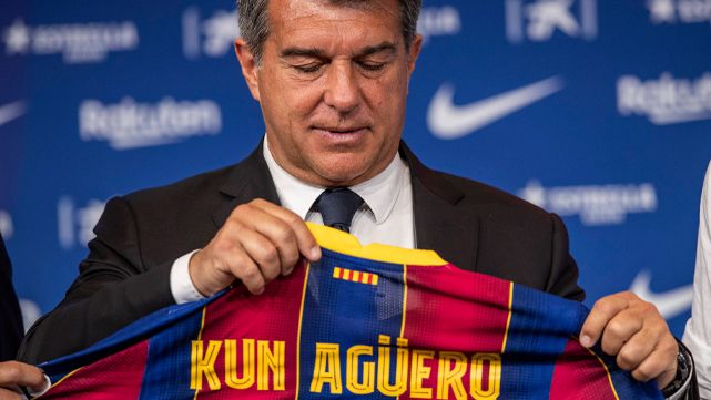 The reasons that carried to Laporta decide and fichar to the 'Kun' Agüero