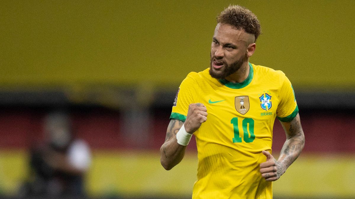 Neymar Jr, en la victoria de Brasil ante Ecuador