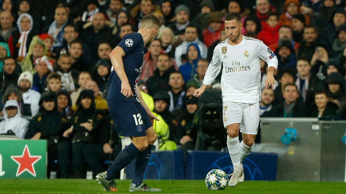 Meunier And Hazard, in a Madrid-PSG of the Champions League