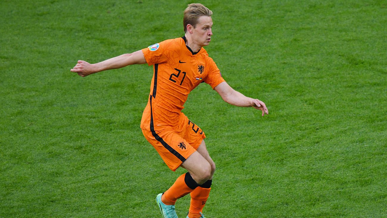 Frenkie Of Jong in the debut of Holland in the Eurocopa