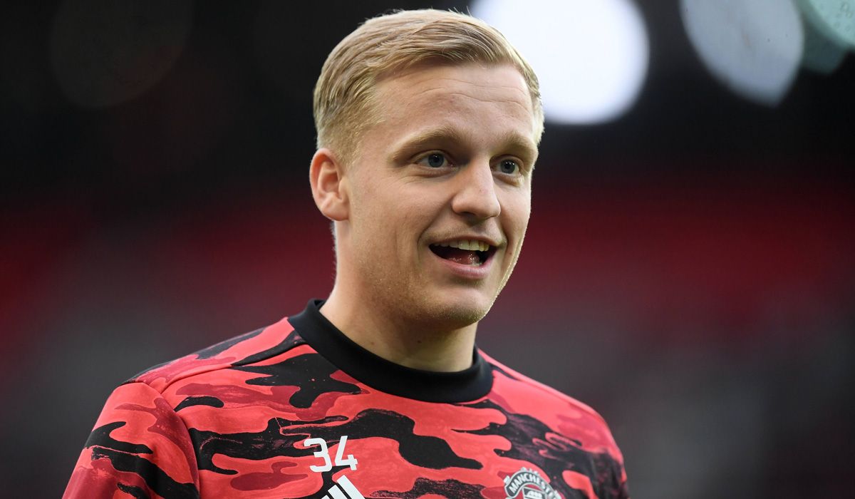 Donny van de Beek, jugador del Manchester United