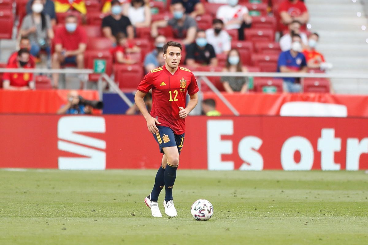 Eric García con la seleccion de España