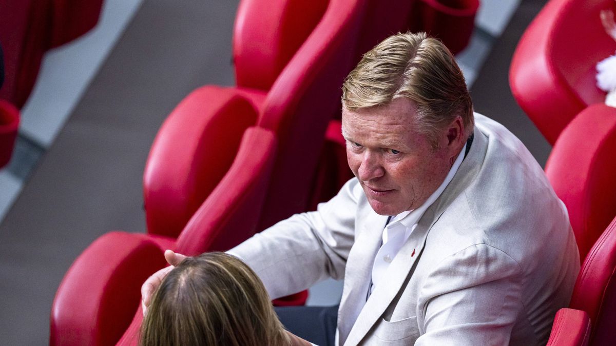 Ronald Koeman, presente en el Holanda-Austria de la Euro