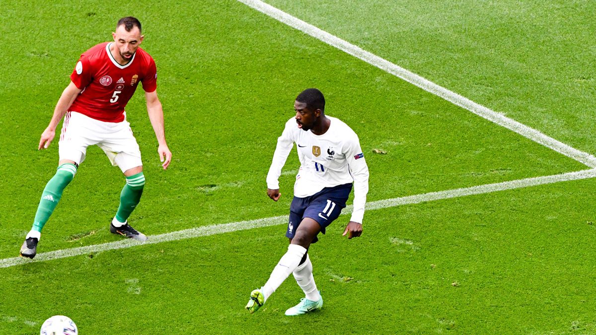 Ousmane Dembélé In the Hungary-France