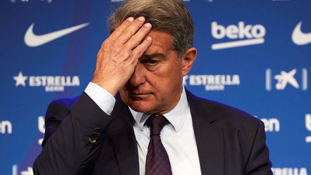 Laporta, president of the Barça