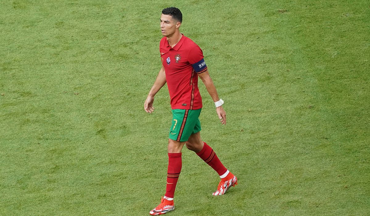 Cristiano Ronaldo during a commitment