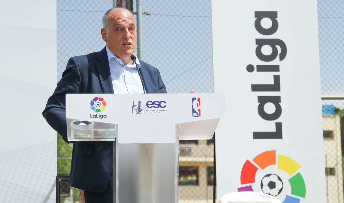 Javier Tebas, presidente de LaLiga