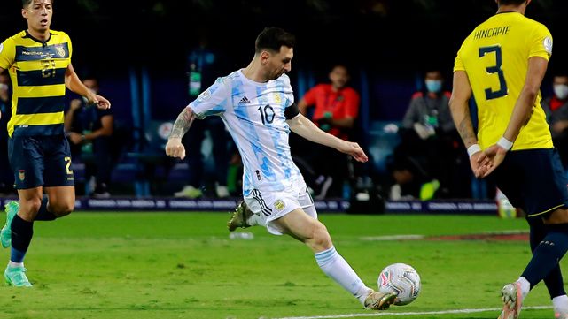 La mejor versión de Messi, con la 'Albiceleste', ante Colombia y por la final