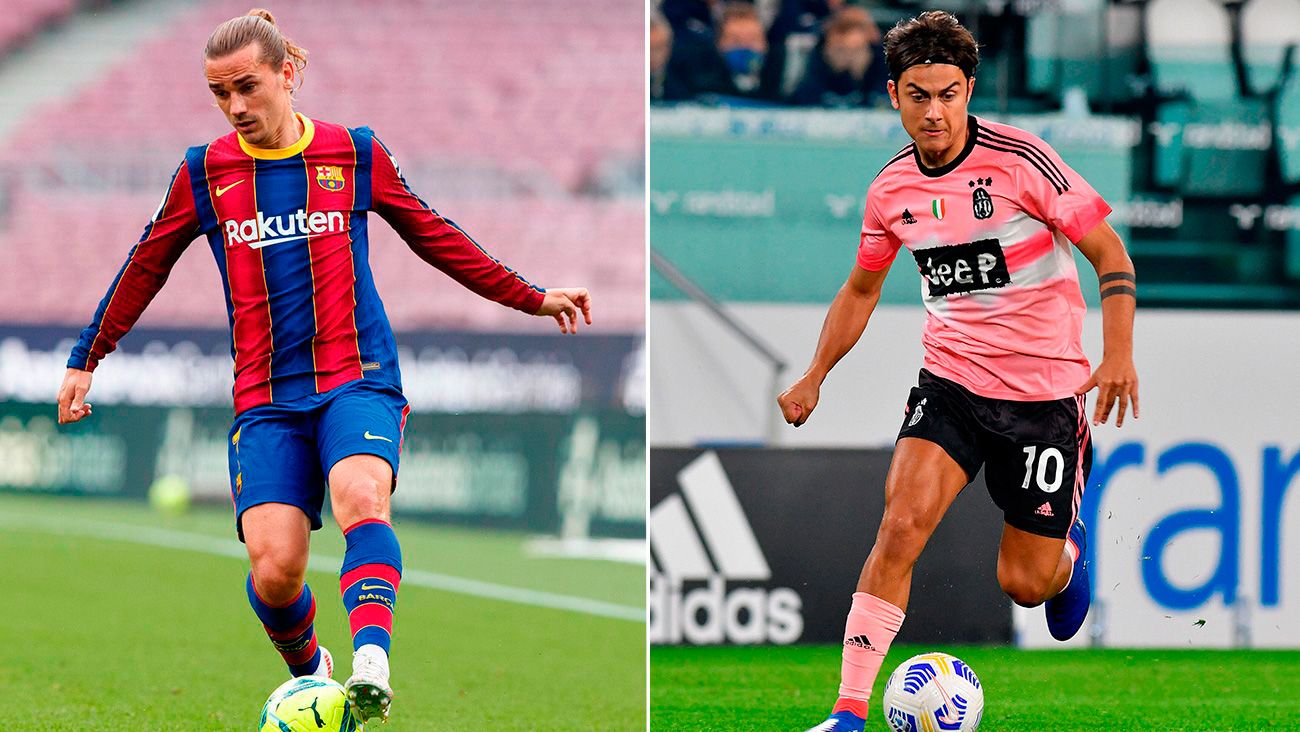 Griezmann And Dybala could change of club