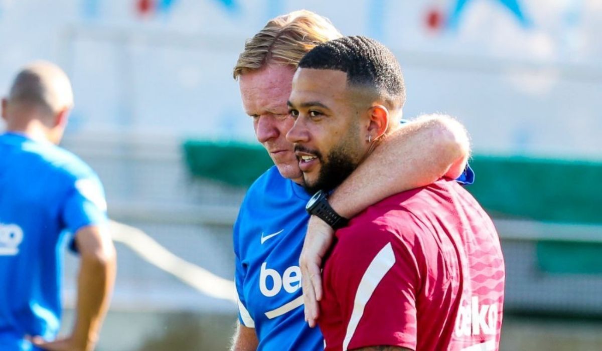 Koeman And Depay  reencuentran in the pre-season of the Barça / Source: FCBarcelona