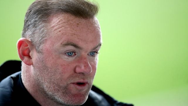 Wayne Rooney, entrenador del Derby County